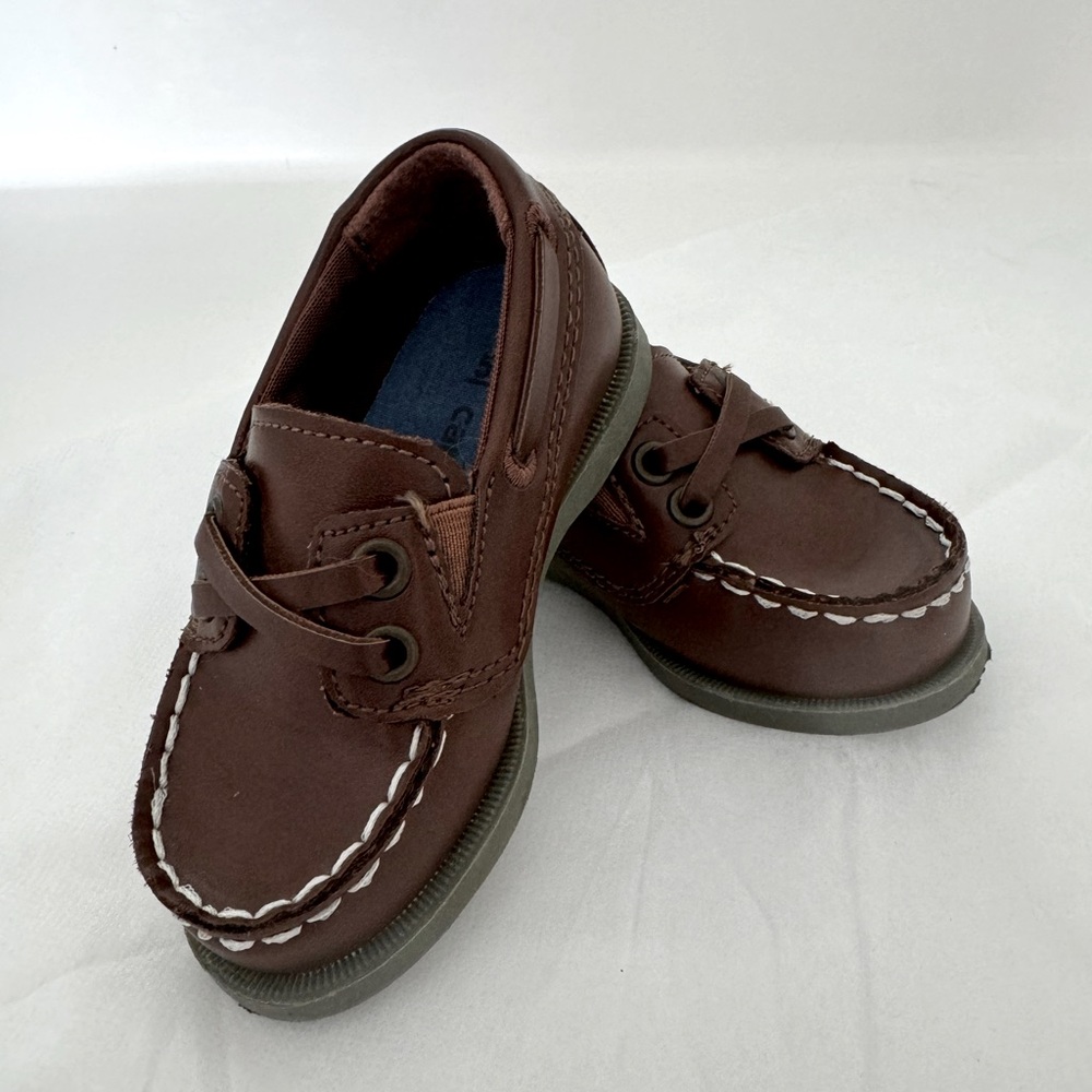 Carter’s brown loafer shoes/semi formal toddler shoes size 5